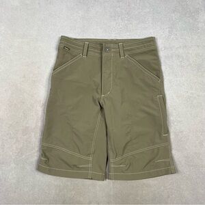 Kuhl Green Cargo Shorts with Relaxed Fit